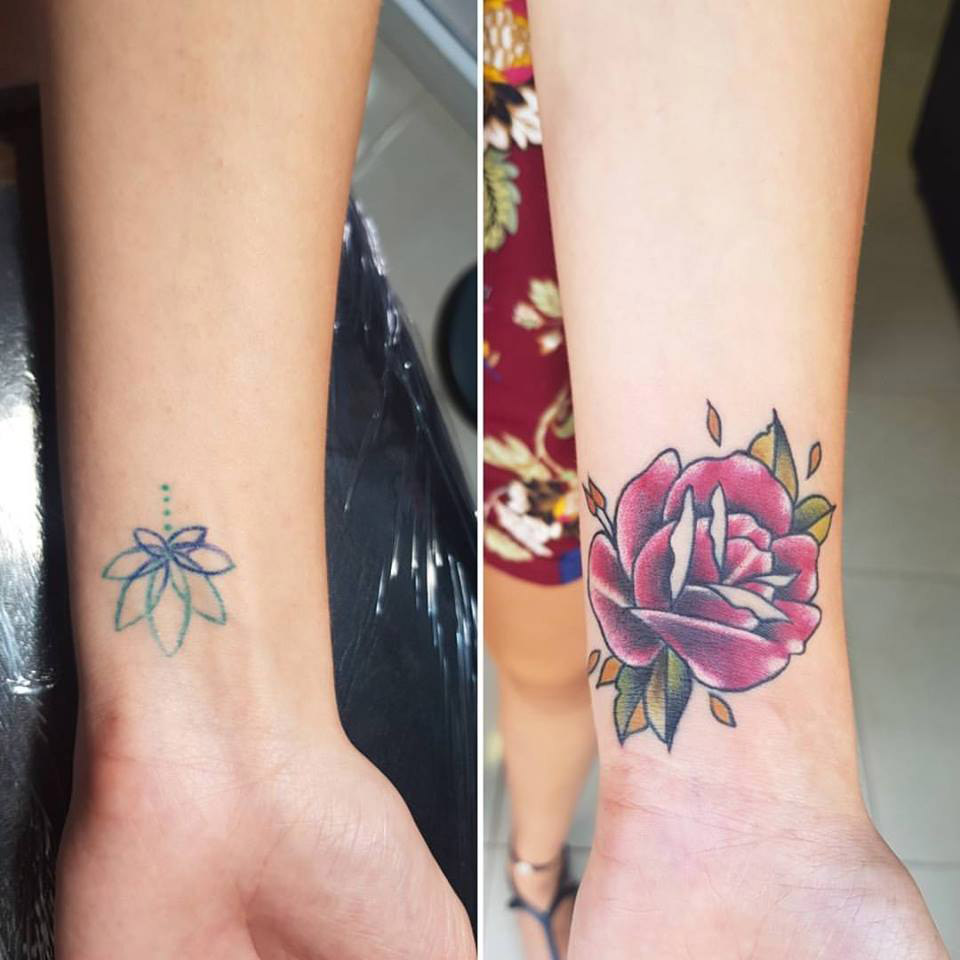 Cover up tattoo Tenerife