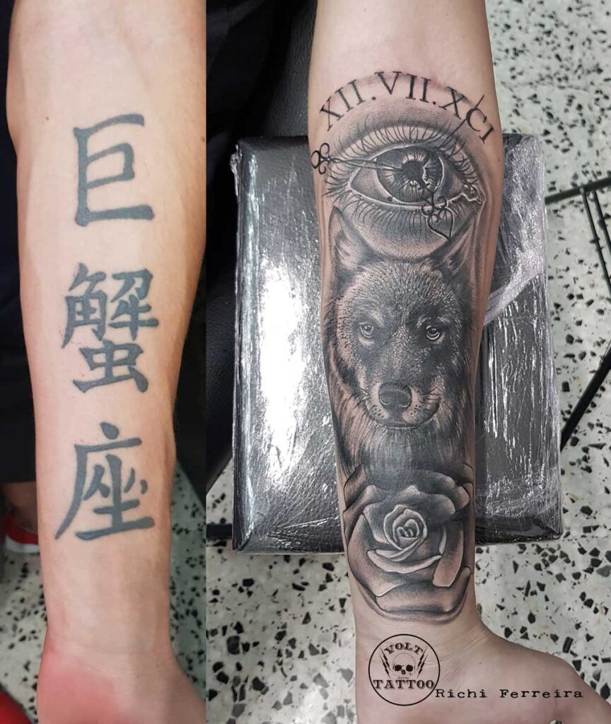 Cover up tattoo Tenerife