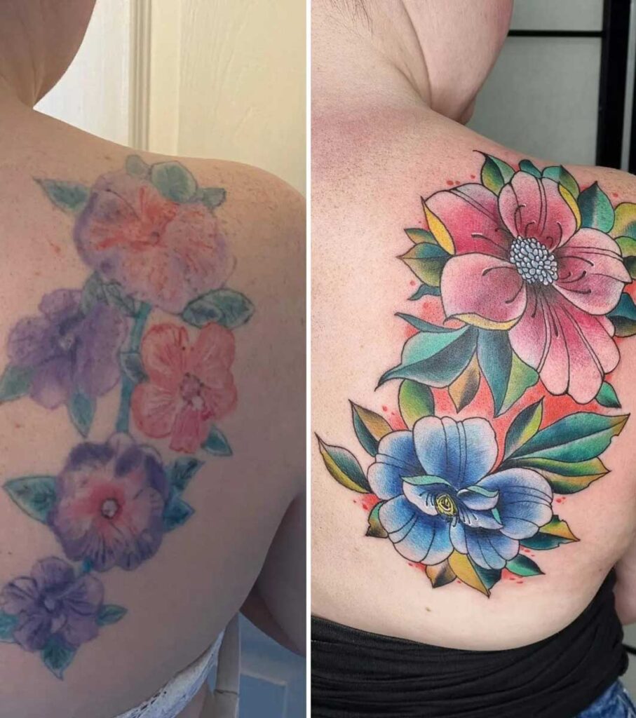 Cover up tattoo Tenerife
