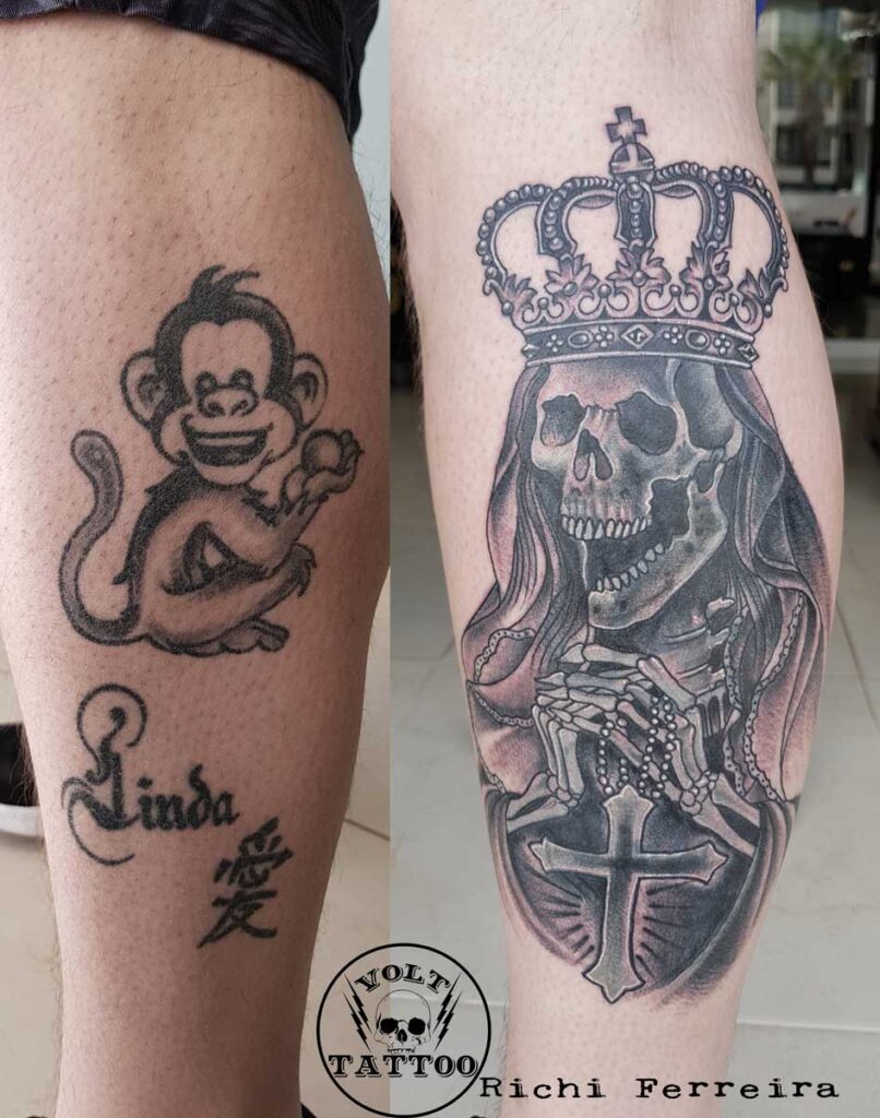 Cover up tattoo Tenerife