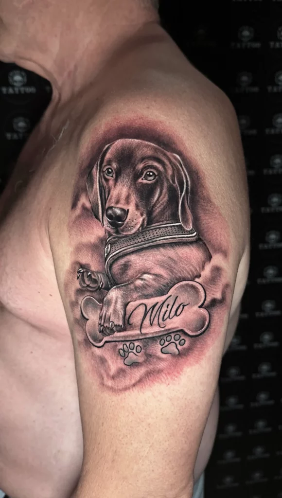 volttattoo-tatuaje-perro-brazo